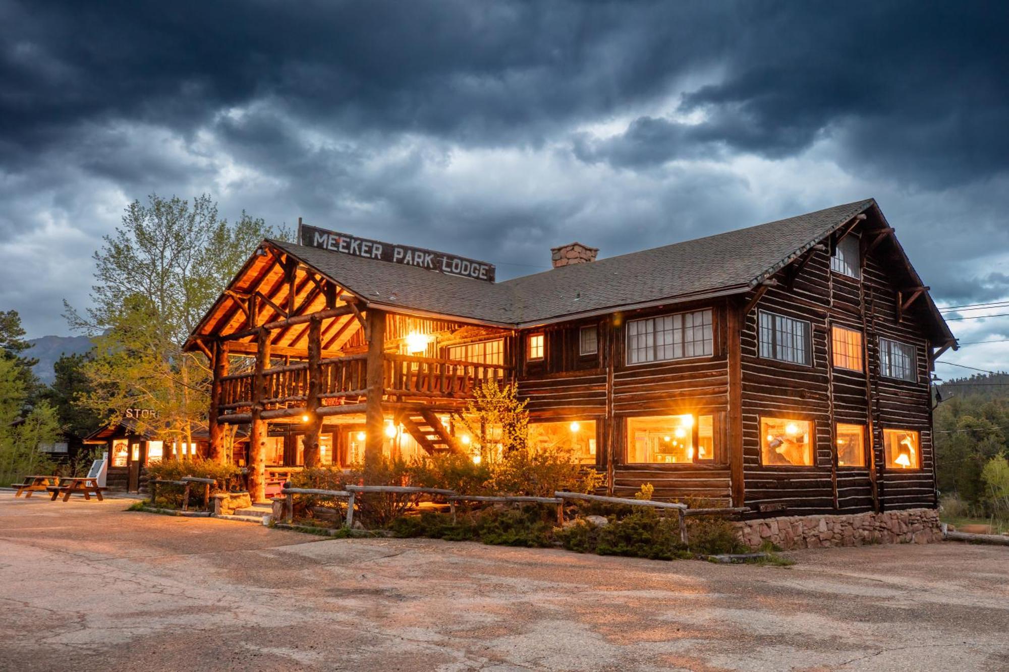 The Meeker Park Lodge Allenspark Buitenkant foto
