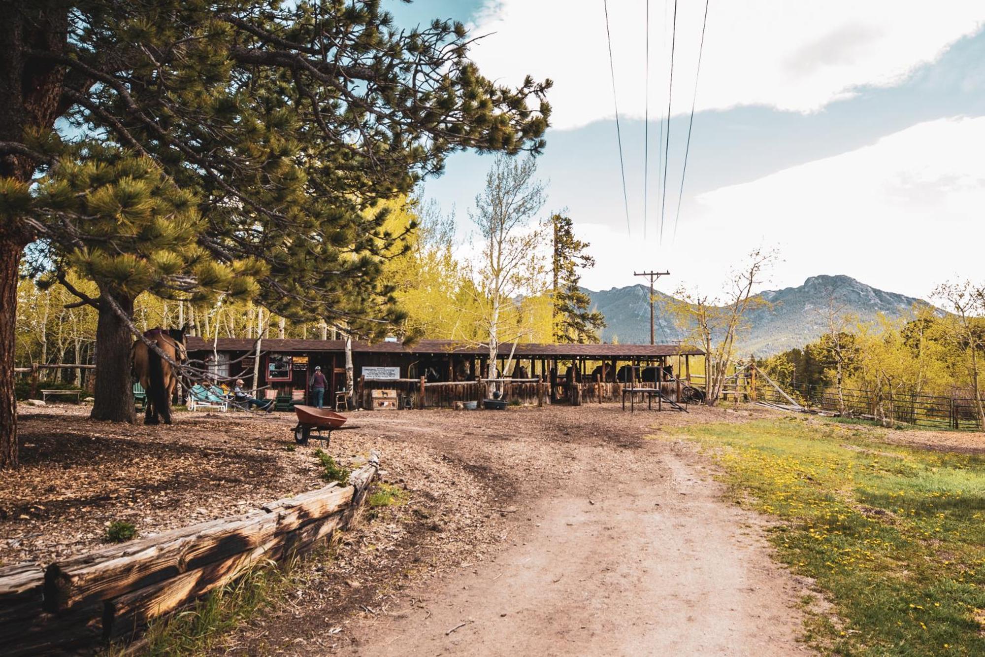 The Meeker Park Lodge Allenspark Buitenkant foto