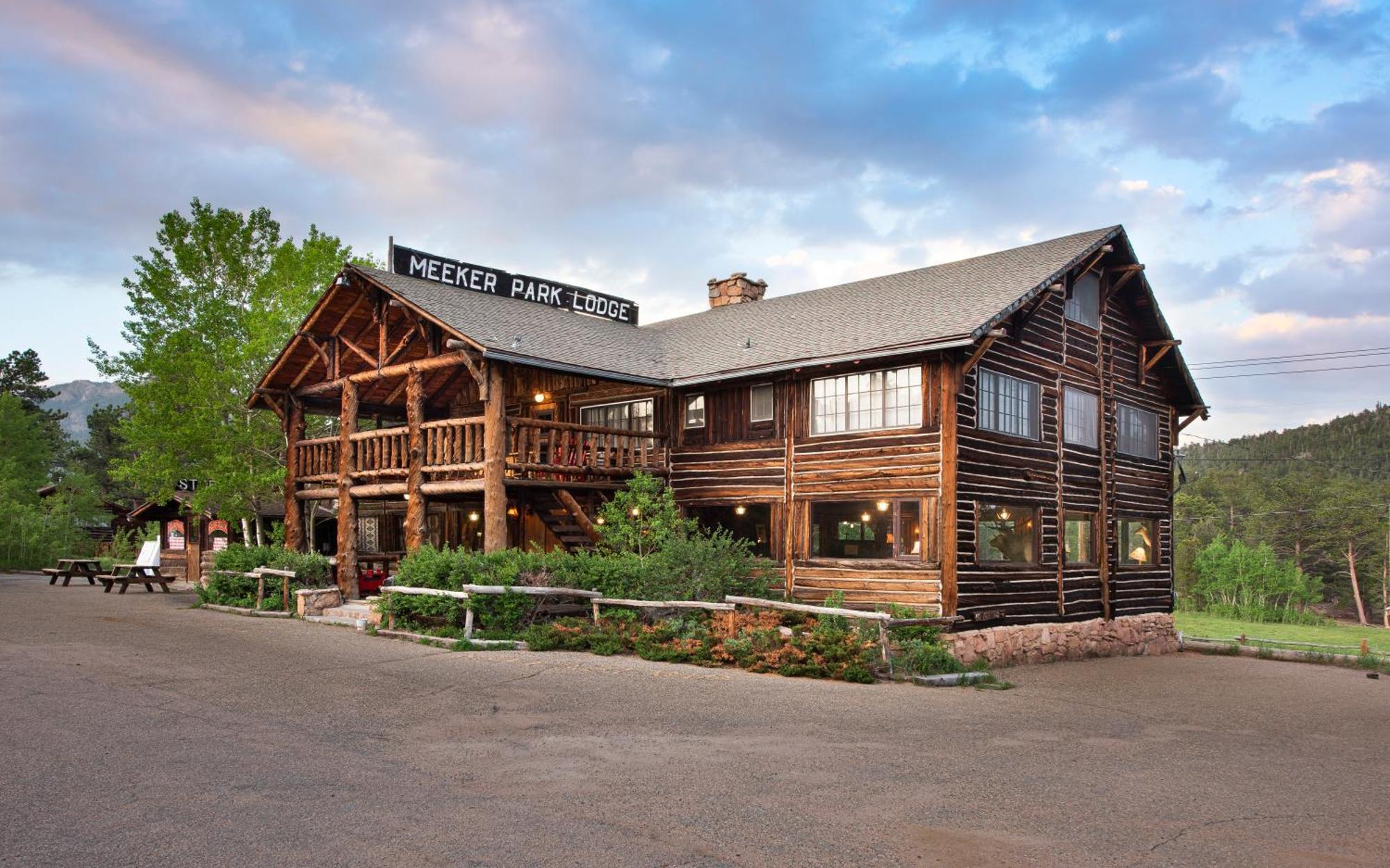 The Meeker Park Lodge Allenspark Buitenkant foto