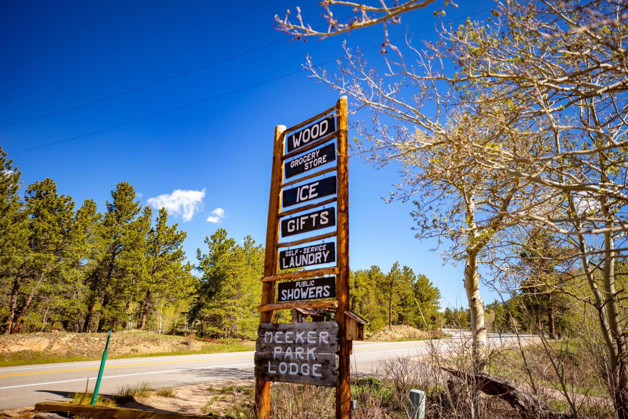 The Meeker Park Lodge Allenspark Buitenkant foto